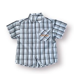 Palomino Plaid Shirt Size 104/4 Years